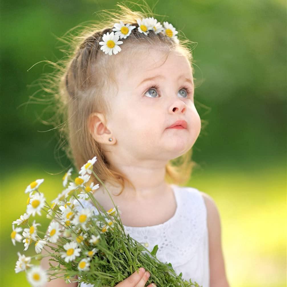 Kit de Perforación de Orejas Psaakon - 4 Pistolas Desechables con Aretes 3mm