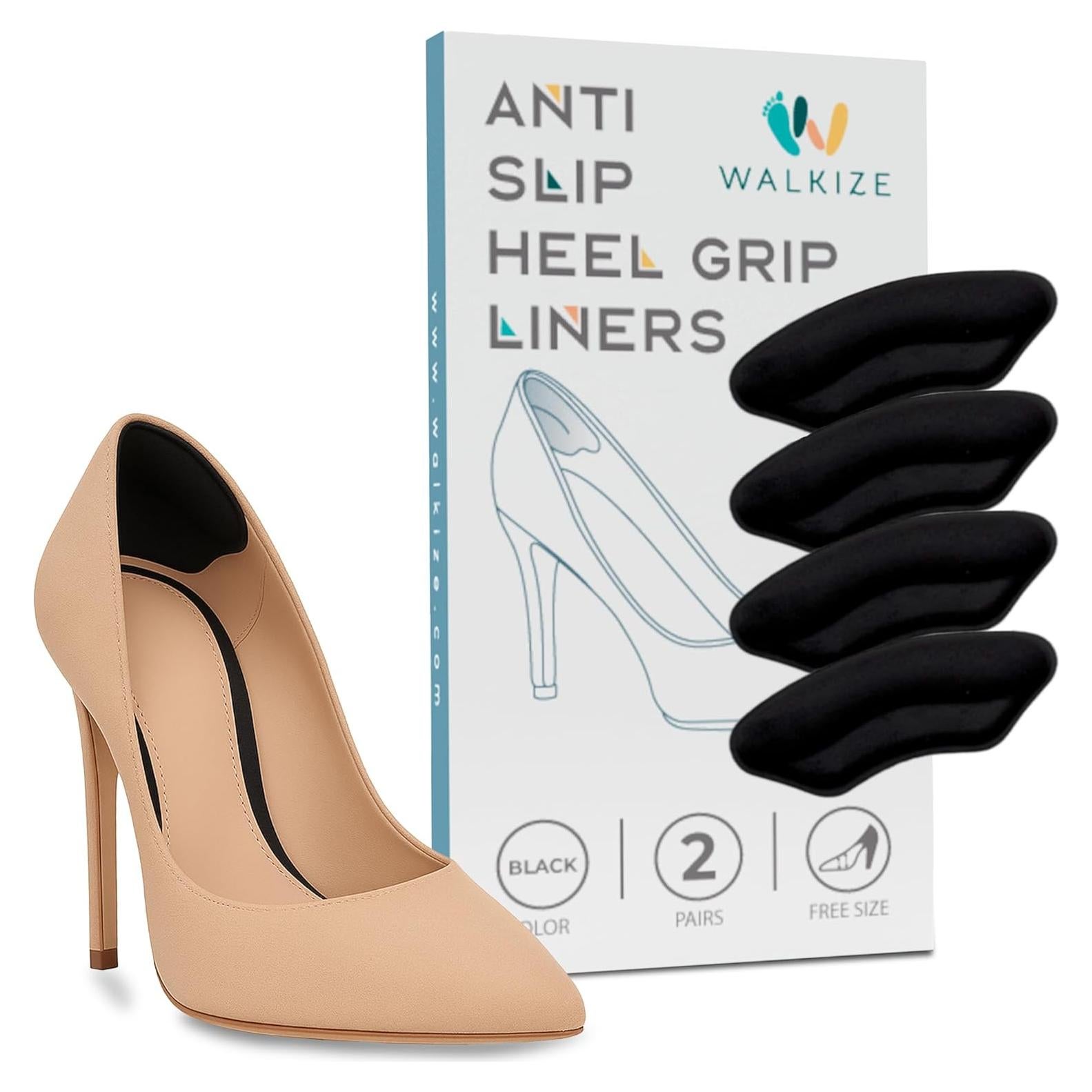 Almohadillas Antideslizantes Walkize para Talones - 2 Pares