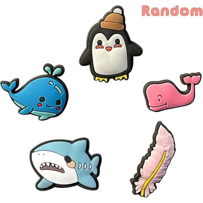 Lote de 30 Encantos de Zapato PVC para Decoración Unisex