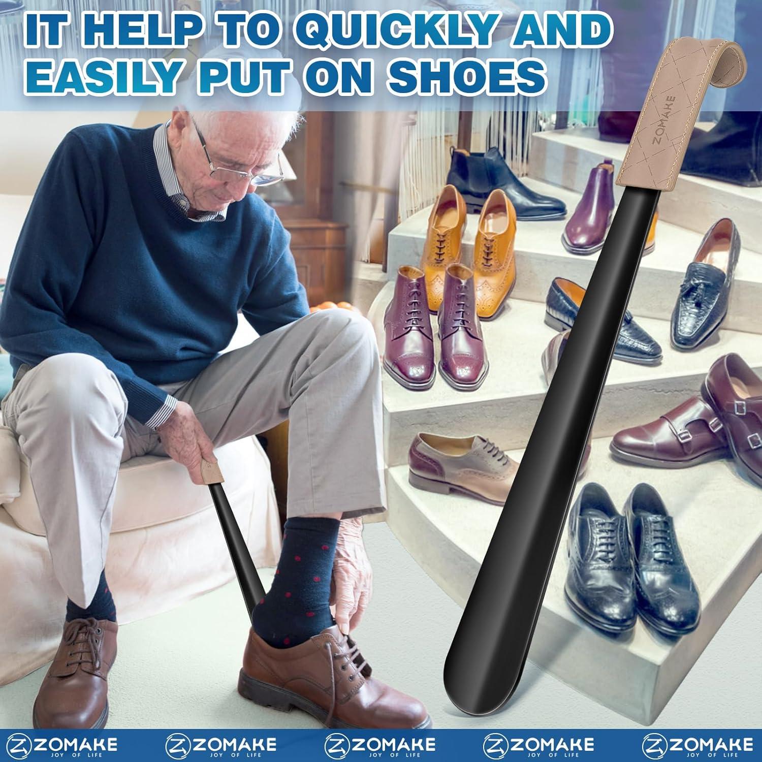 Cuchara para Calzar de Metal ZOMAKE 41.91 cm para Personas Mayores