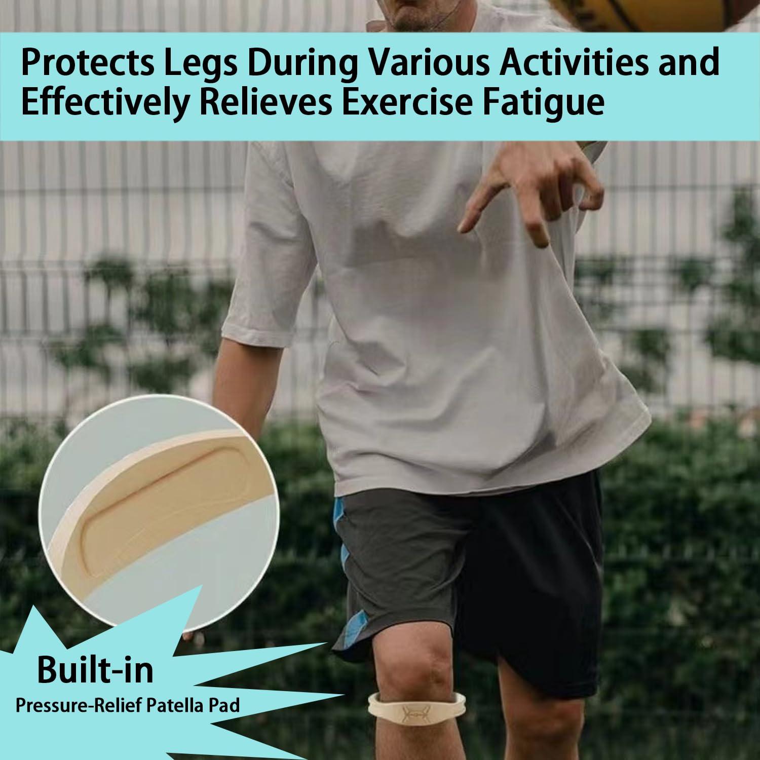 Faja de Rodilla Soporte Patelar KAIJIELY Beige 2 PCS