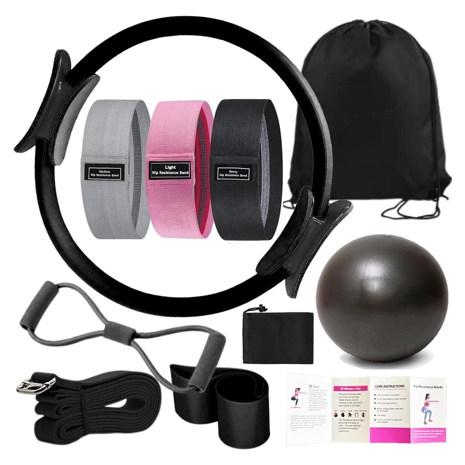 Kit Esencial de Pilates Nuplot para Mujeres - 9 Piezas