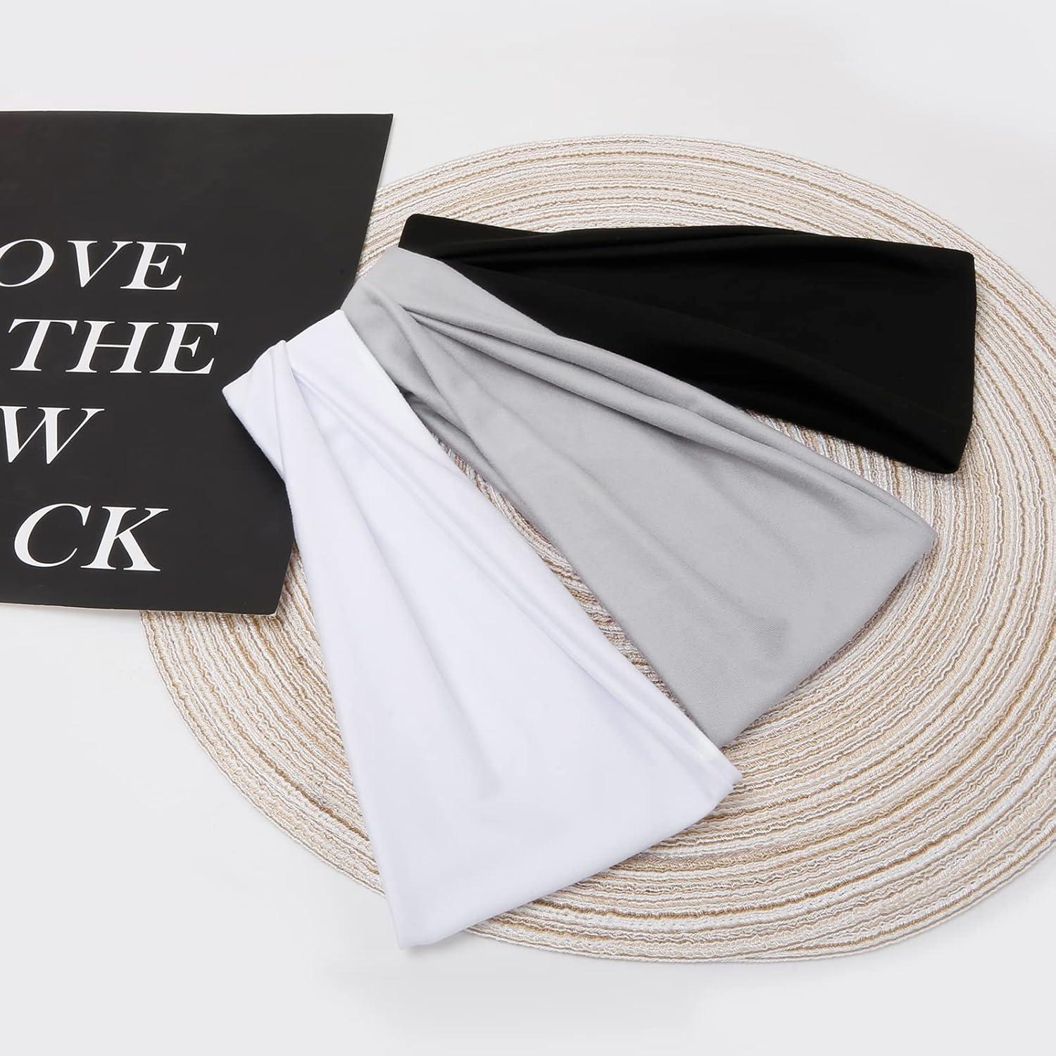 Bandas de Cabeza Anchas Antideslizantes Huachi - 6 Colores