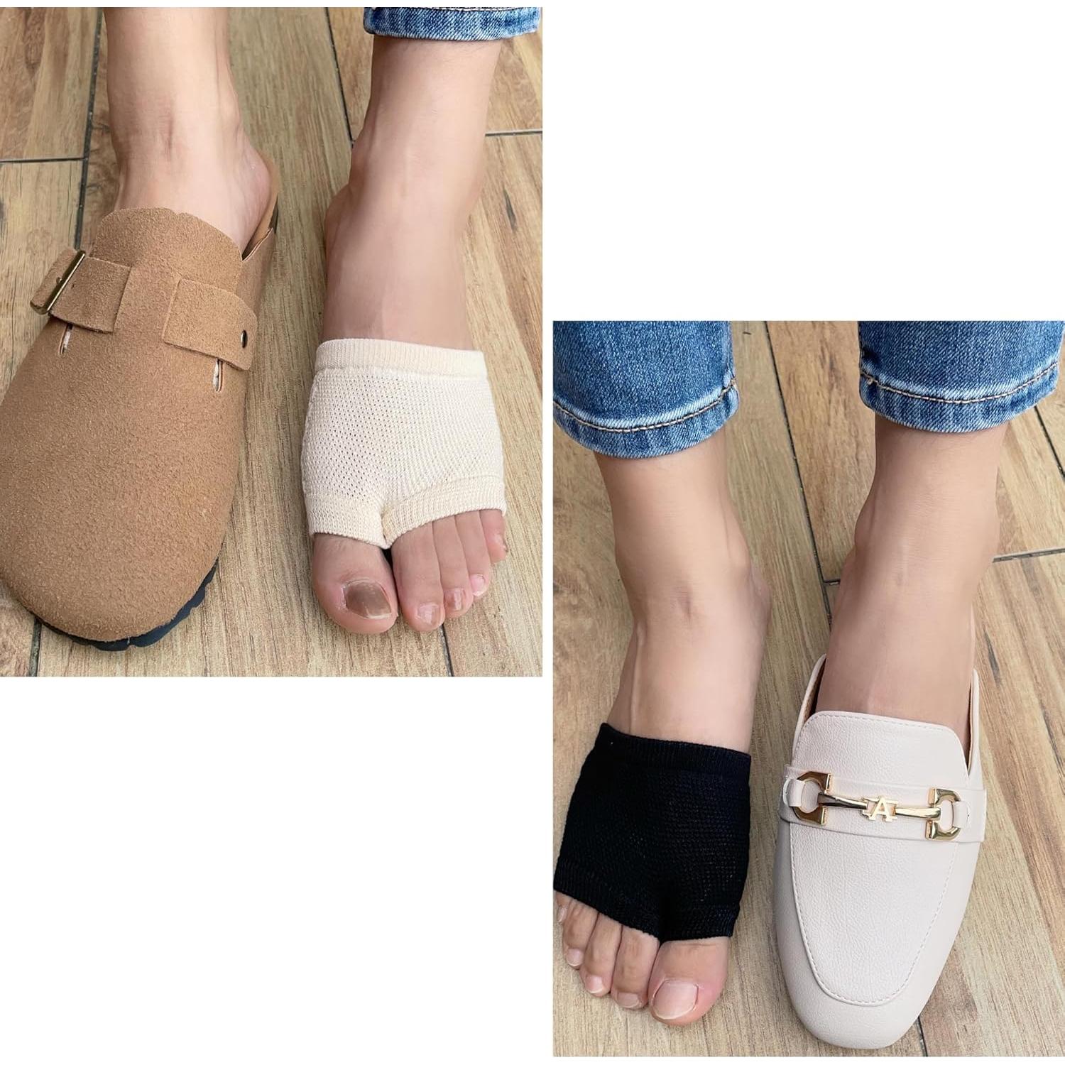 Calcetines Cortos Abiertos DUNKOING para Mujeres 5-9 Algodón