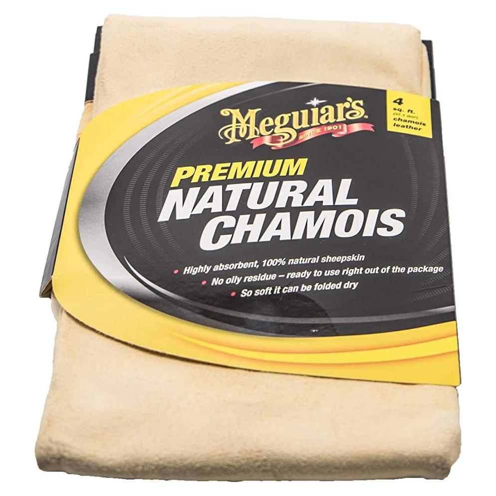 Chamois Natural Meguiar's X2100 16x20 cm Beige