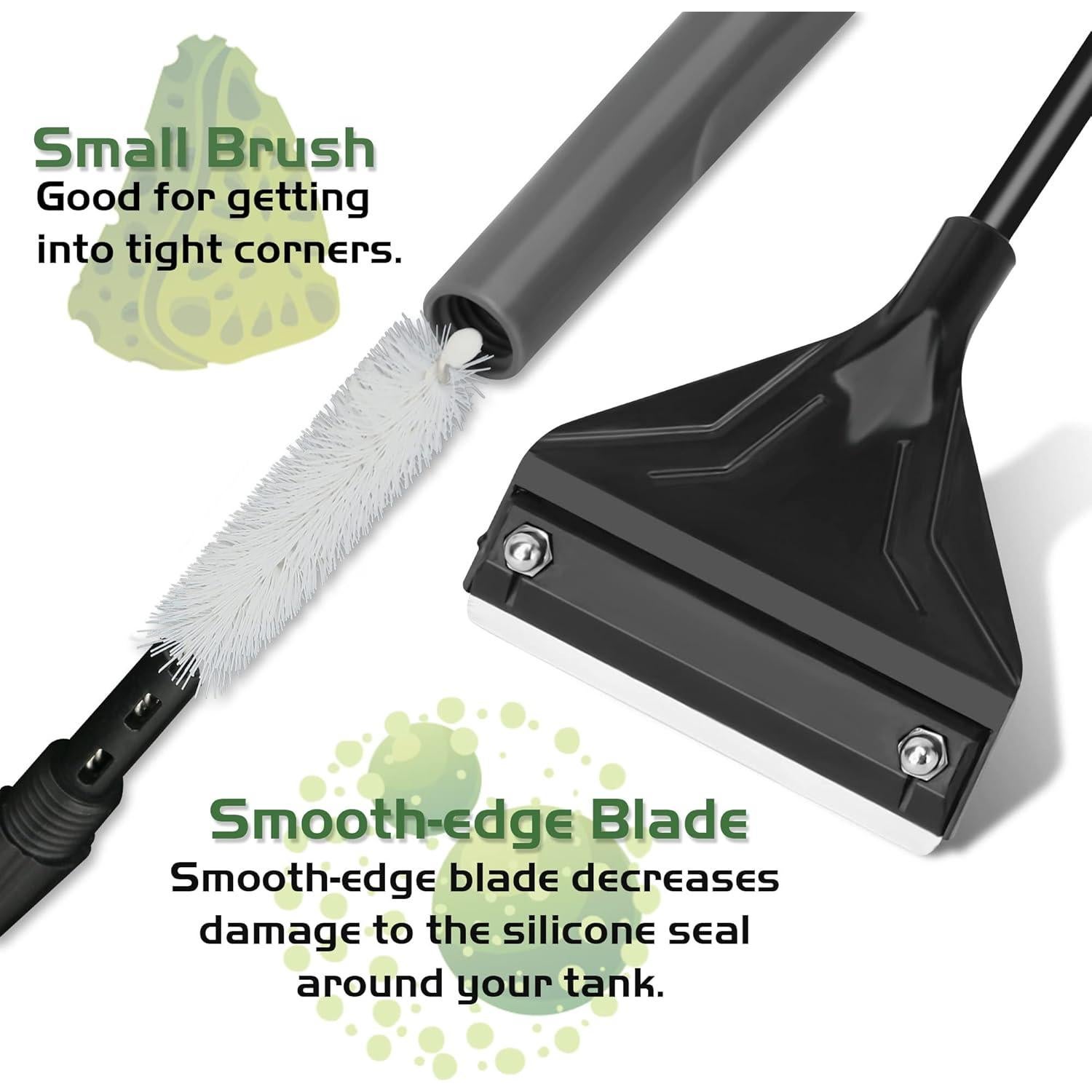 Raspador de Algas Profesional Neptonion 62 cm con 10 Cuchillas