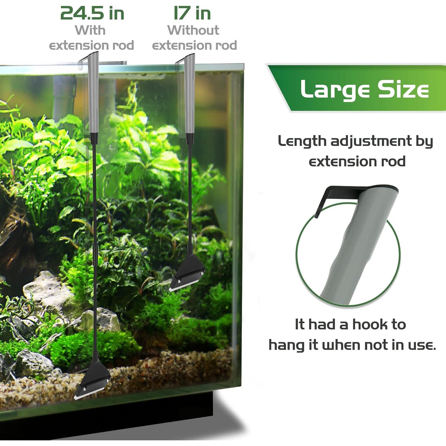 Raspador de Algas Profesional Neptonion 62 cm con 10 Cuchillas