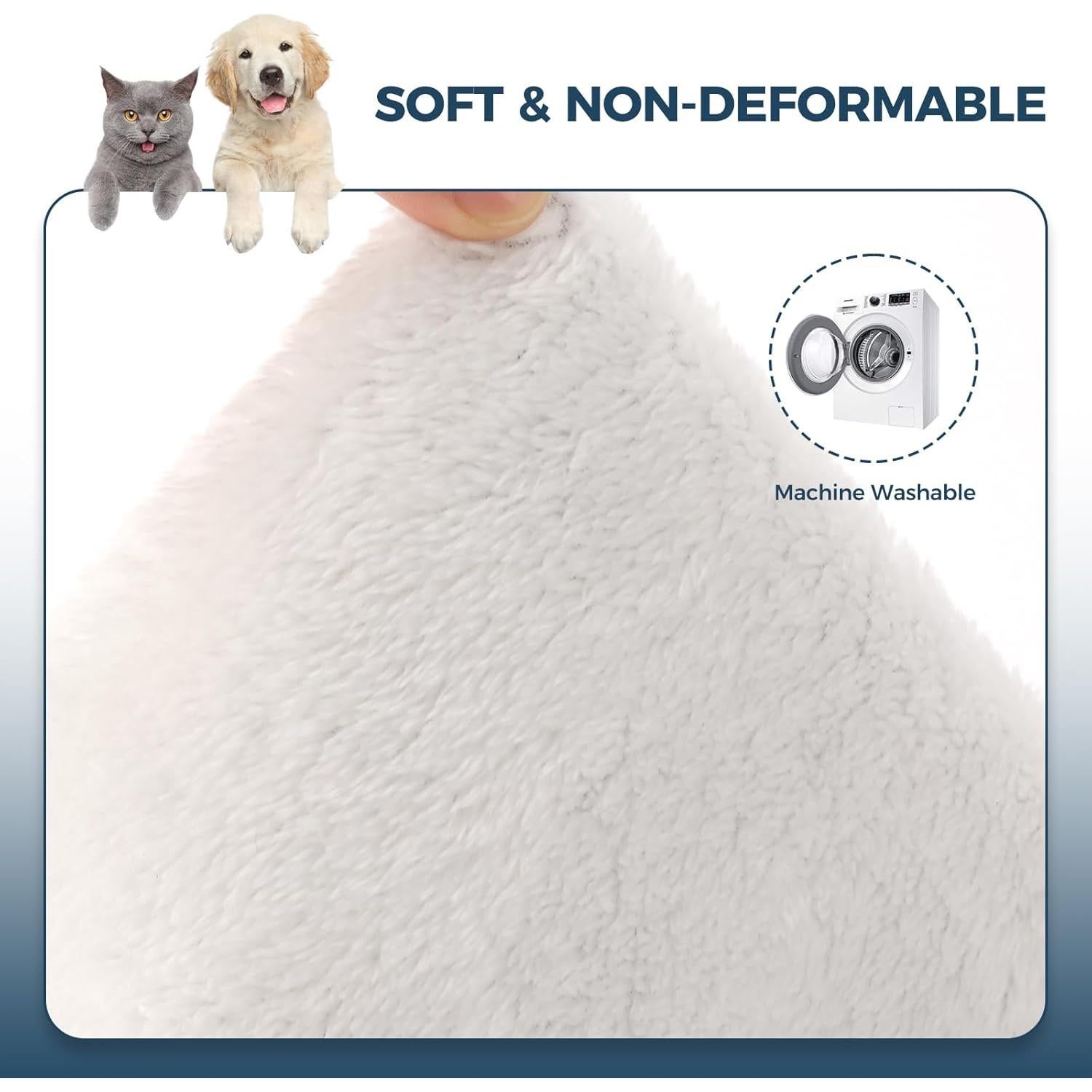 Hamaca para Gato Admaison 2 Pack Reversible Ajustable 50x35cm