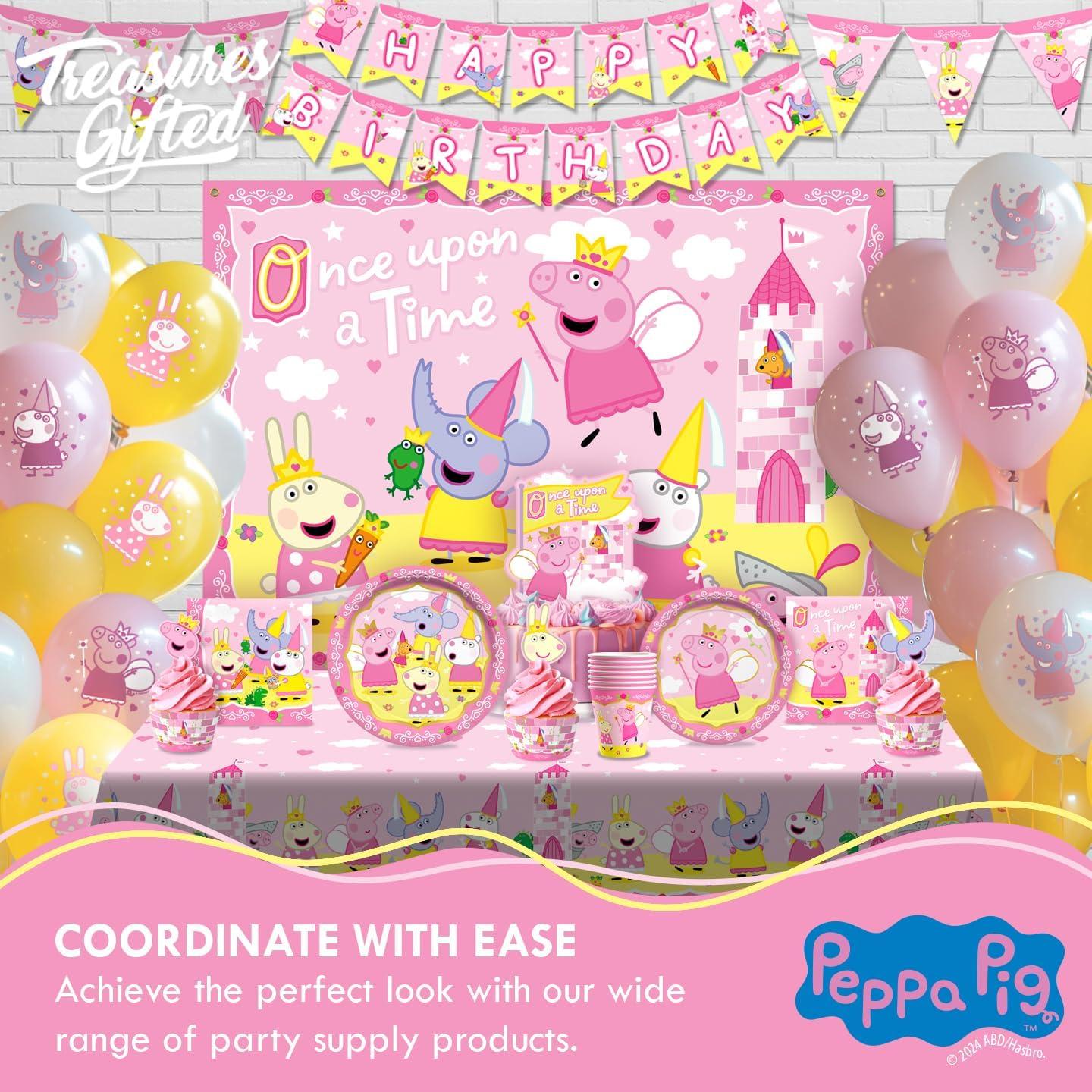 Manteles de Cumpleaños Peppa Pig - Paquete de 3 - 137x274cm