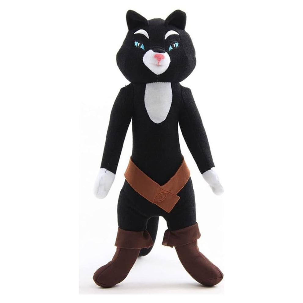 Juguete de peluche gato negro SecretCastle 35.5 cm suave