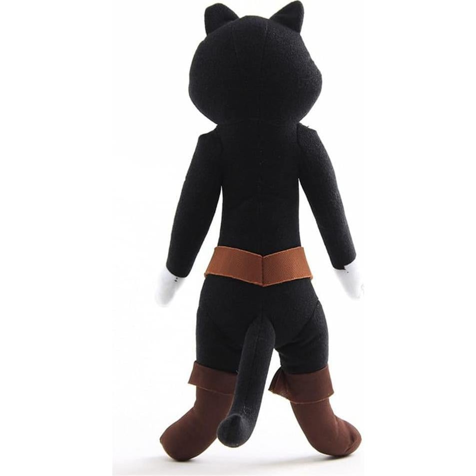 Juguete de peluche gato negro SecretCastle 35.5 cm suave
