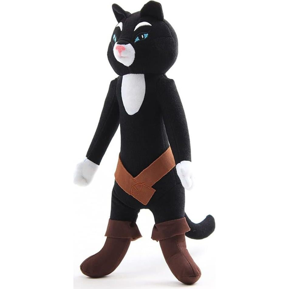 Juguete de peluche gato negro SecretCastle 35.5 cm suave