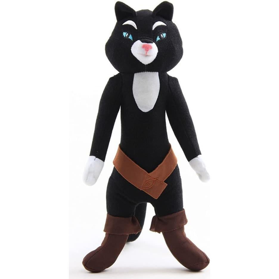Juguete de peluche gato negro SecretCastle 35.5 cm suave
