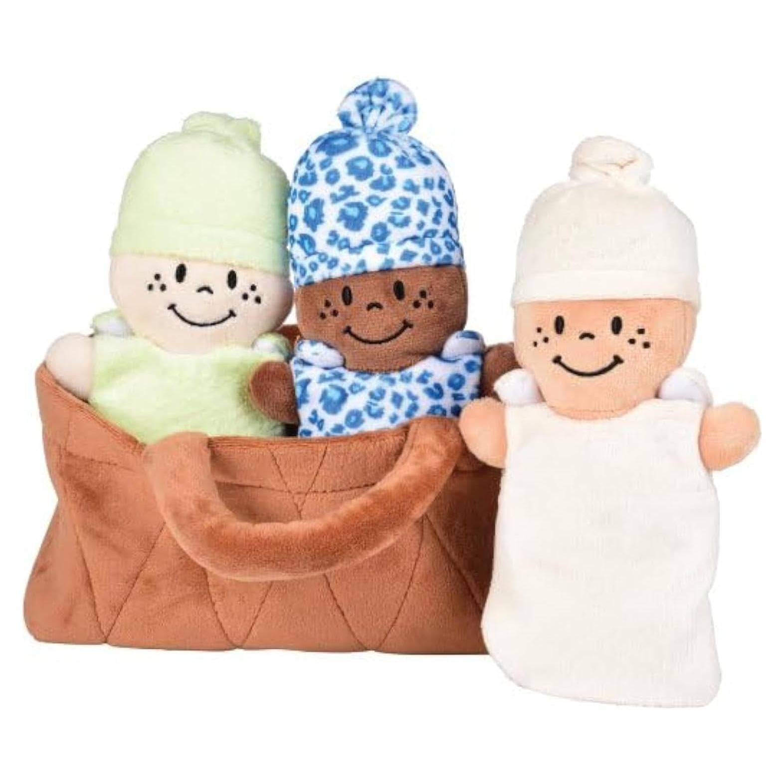 Set de Muñecos de Peluche Multiculturales Mentes Creativas