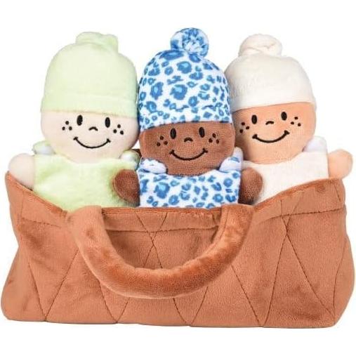 Set de Muñecos de Peluche Multiculturales Mentes Creativas