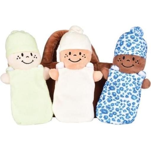 Set de Muñecos de Peluche Multiculturales Mentes Creativas