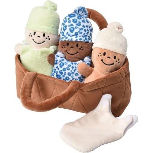 Set de Muñecos de Peluche Multiculturales Mentes Creativas