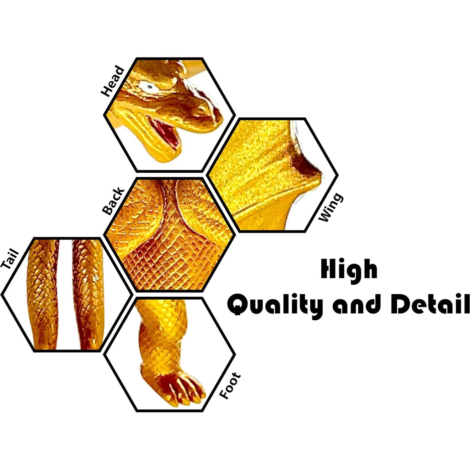 Figura de Acción Rey Ghidorah 1964 TwCare 17.78 cm