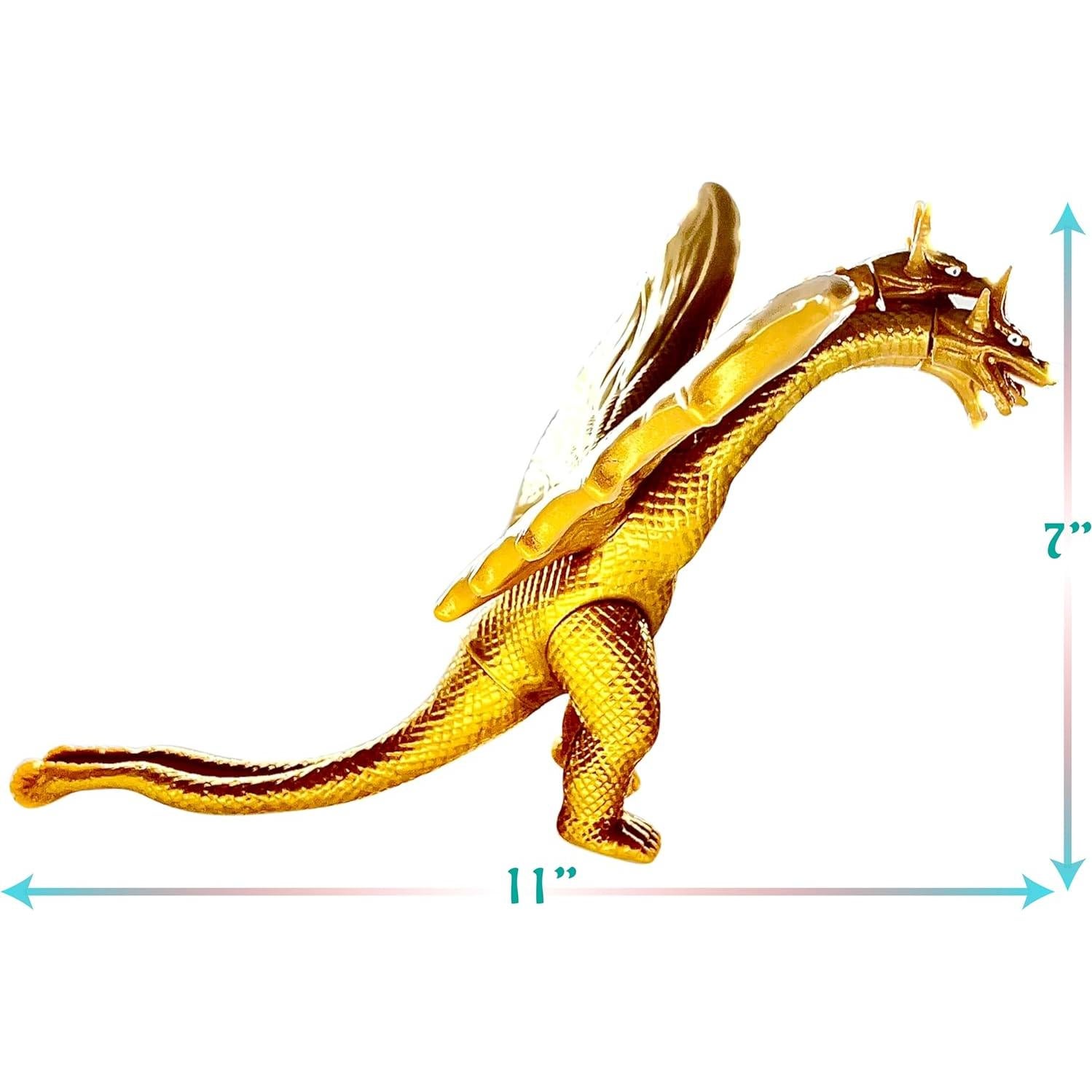 Figura de Acción Rey Ghidorah 1964 TwCare 17.78 cm