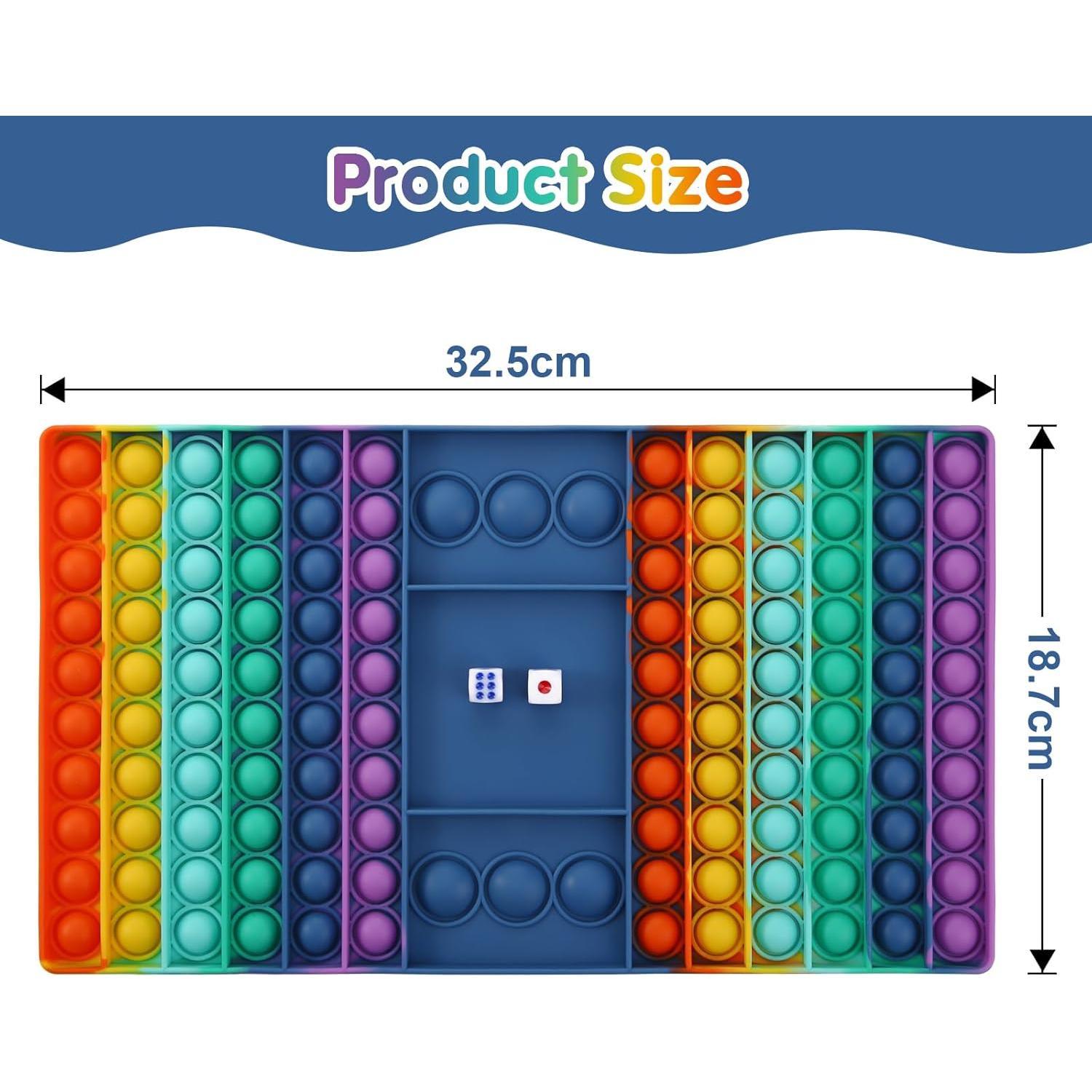 Juego Antiestrés Pop GOHEYI Tablero Ajedrez Multijugador