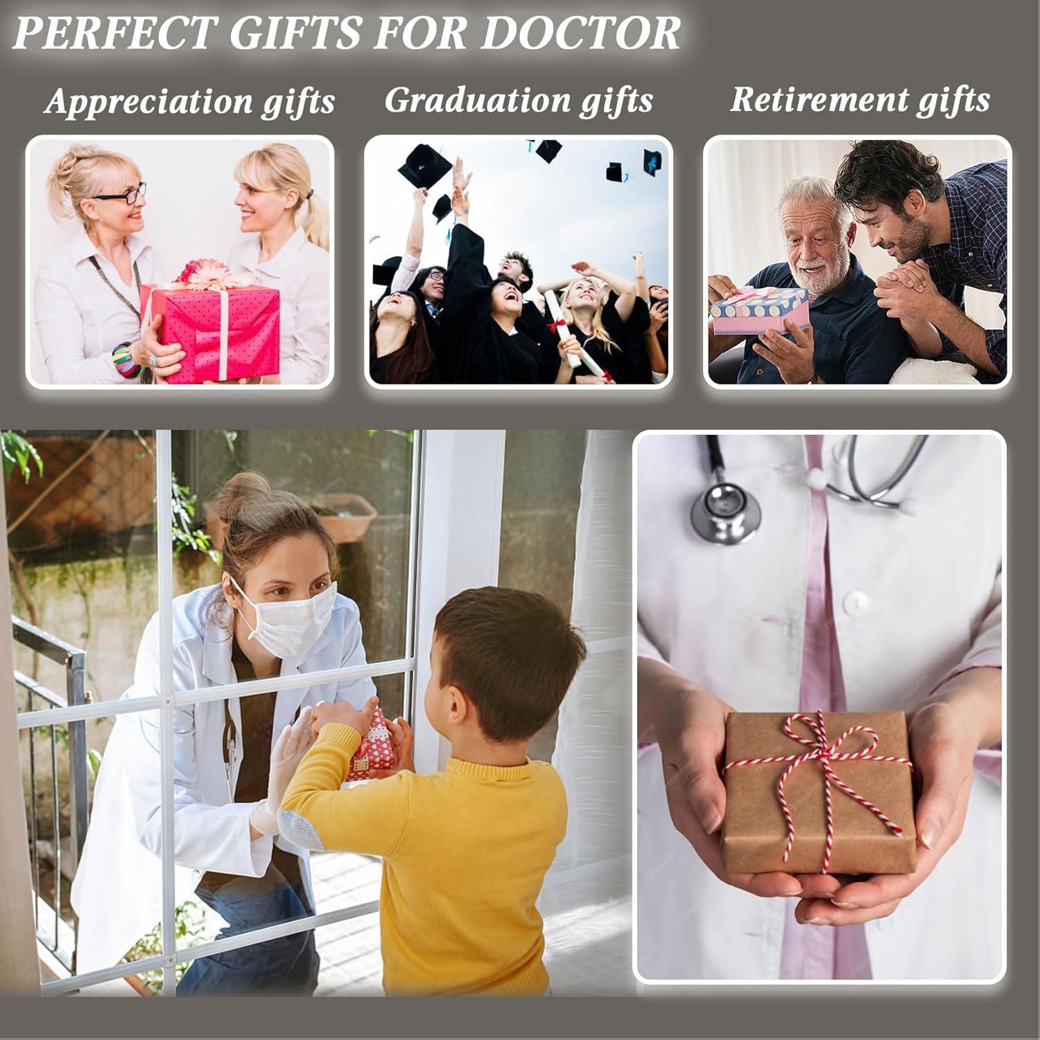 Placa de Cristal de Apreciación Movdyka para Doctores 10x8cm