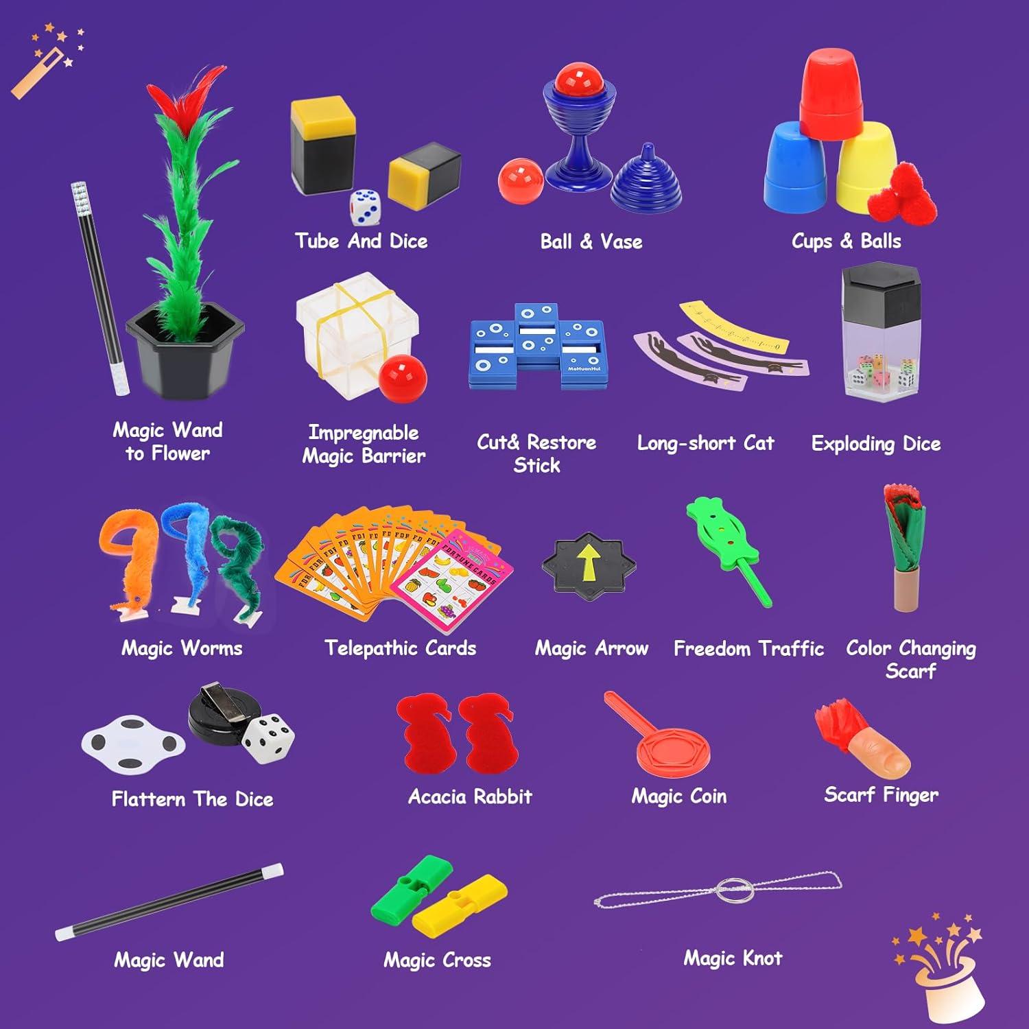 Kit de Magia Skirfy - 75+ Trucos para Niños 6 a 12 Años