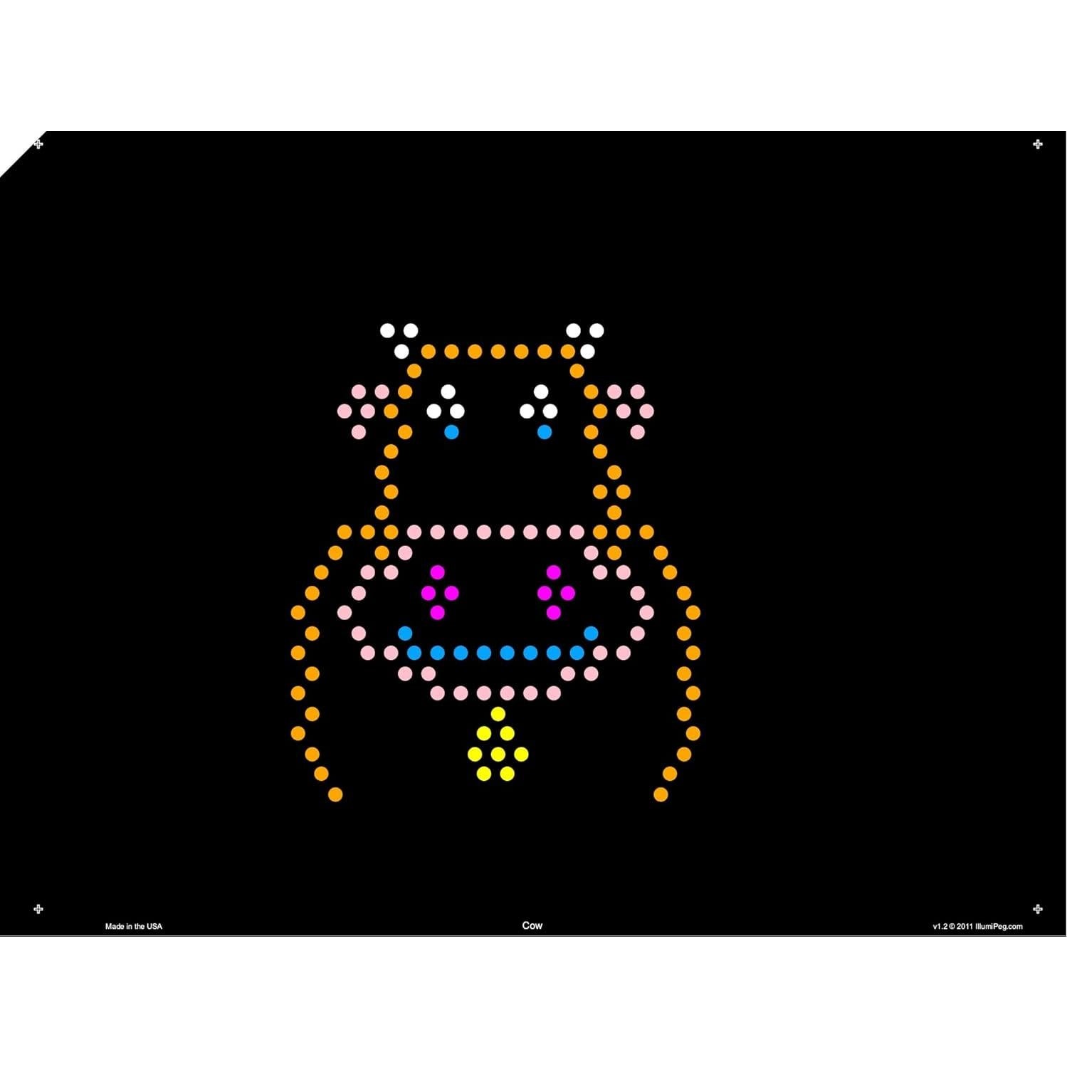 Plantillas de recarga IllumiPeg para Lite Brite Original 22.86x30.48 cm