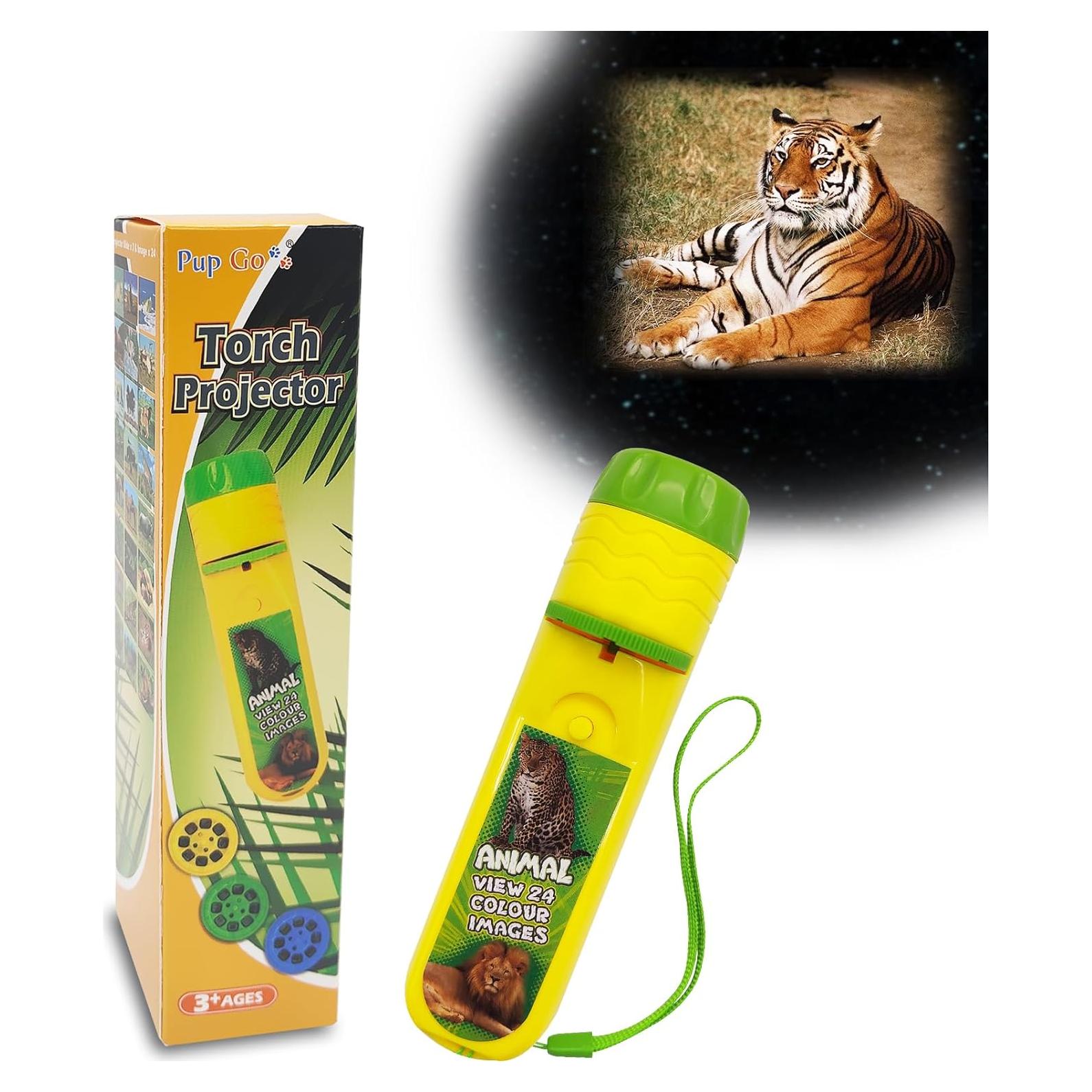 Proyector de Linterna para Niños Pup Go con 24 Imágenes