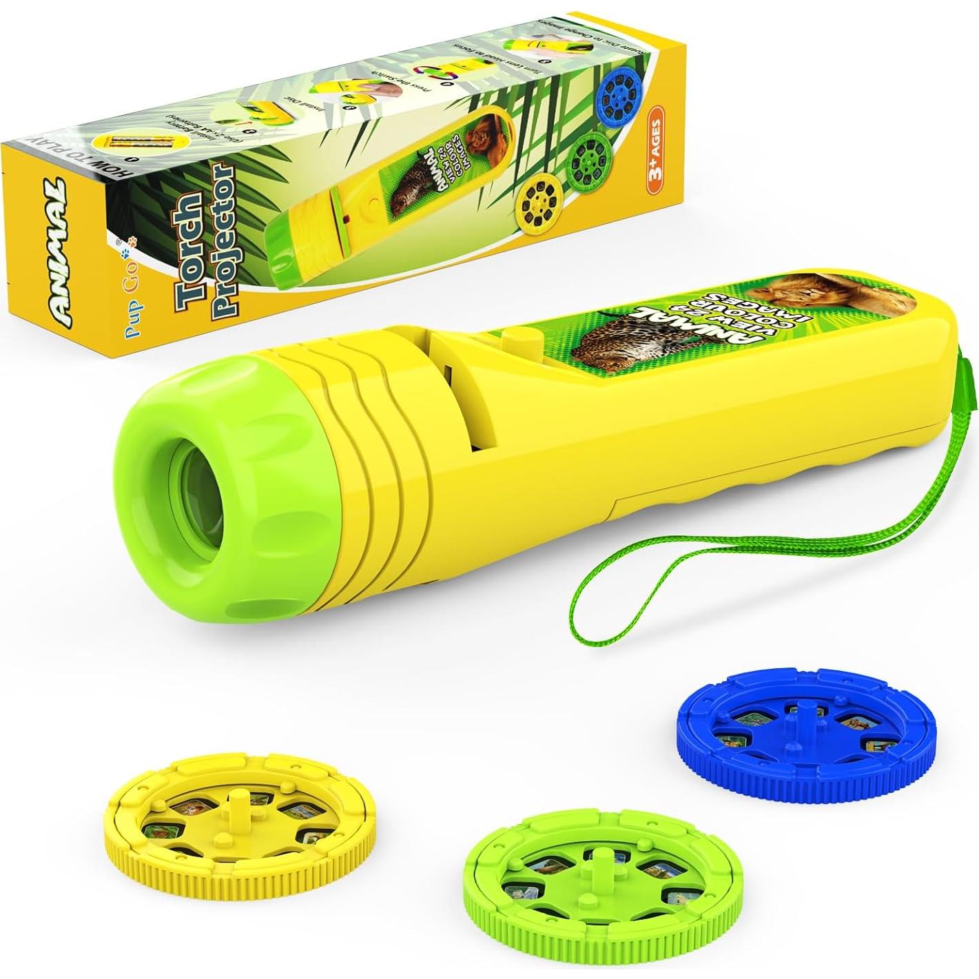 Proyector de Linterna para Niños Pup Go con 24 Imágenes