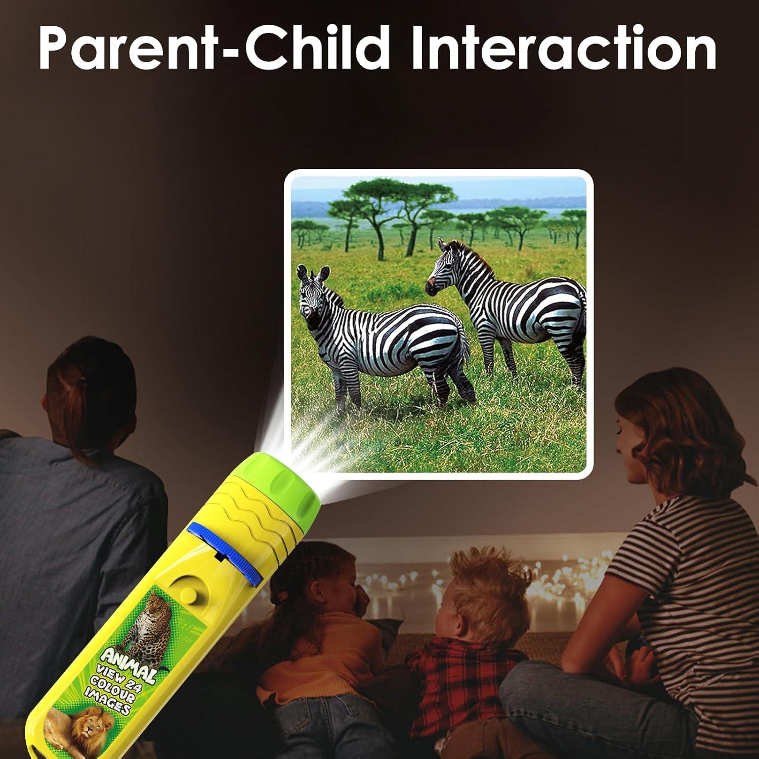 Proyector de Linterna para Niños Pup Go con 24 Imágenes