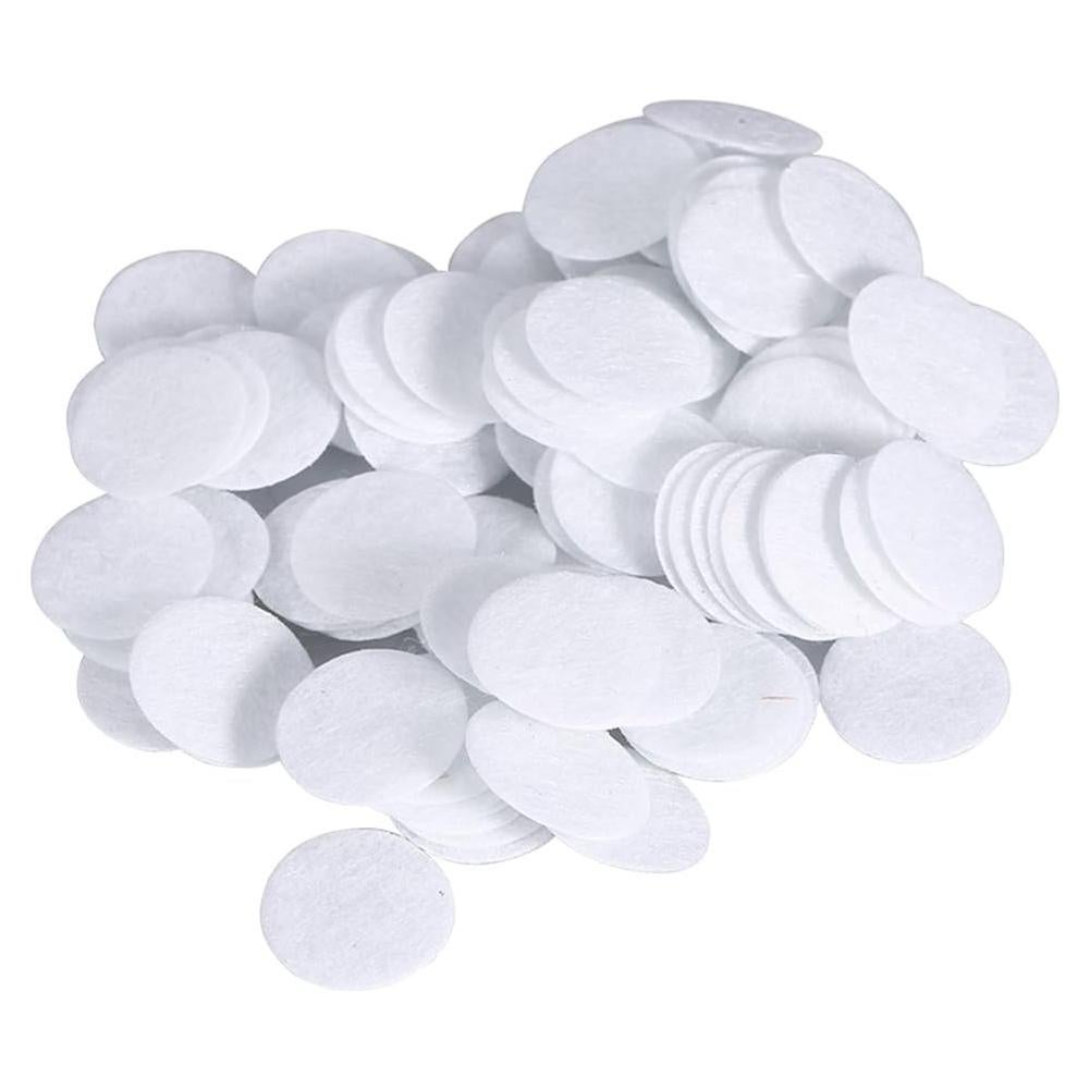 100 Filtros de Algodón Redondos 15mm Walfront para Belleza