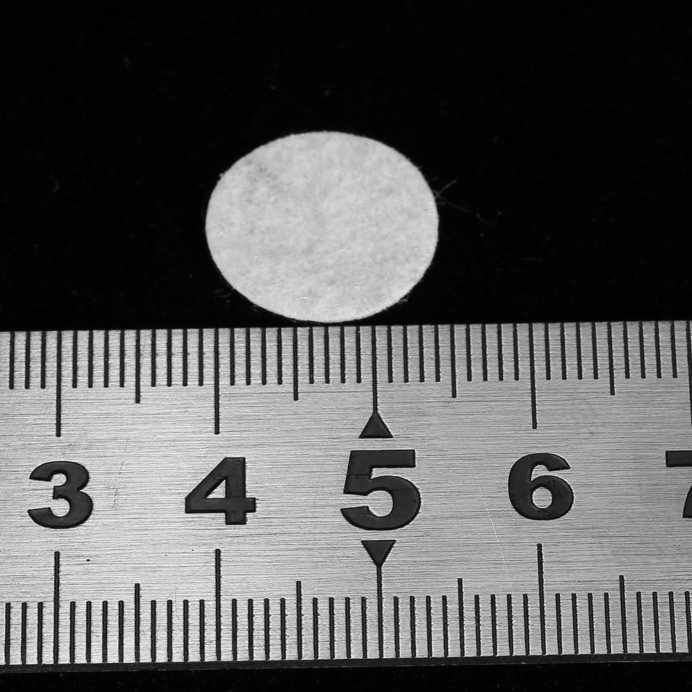 100 Filtros de Algodón Redondos 15mm Walfront para Belleza