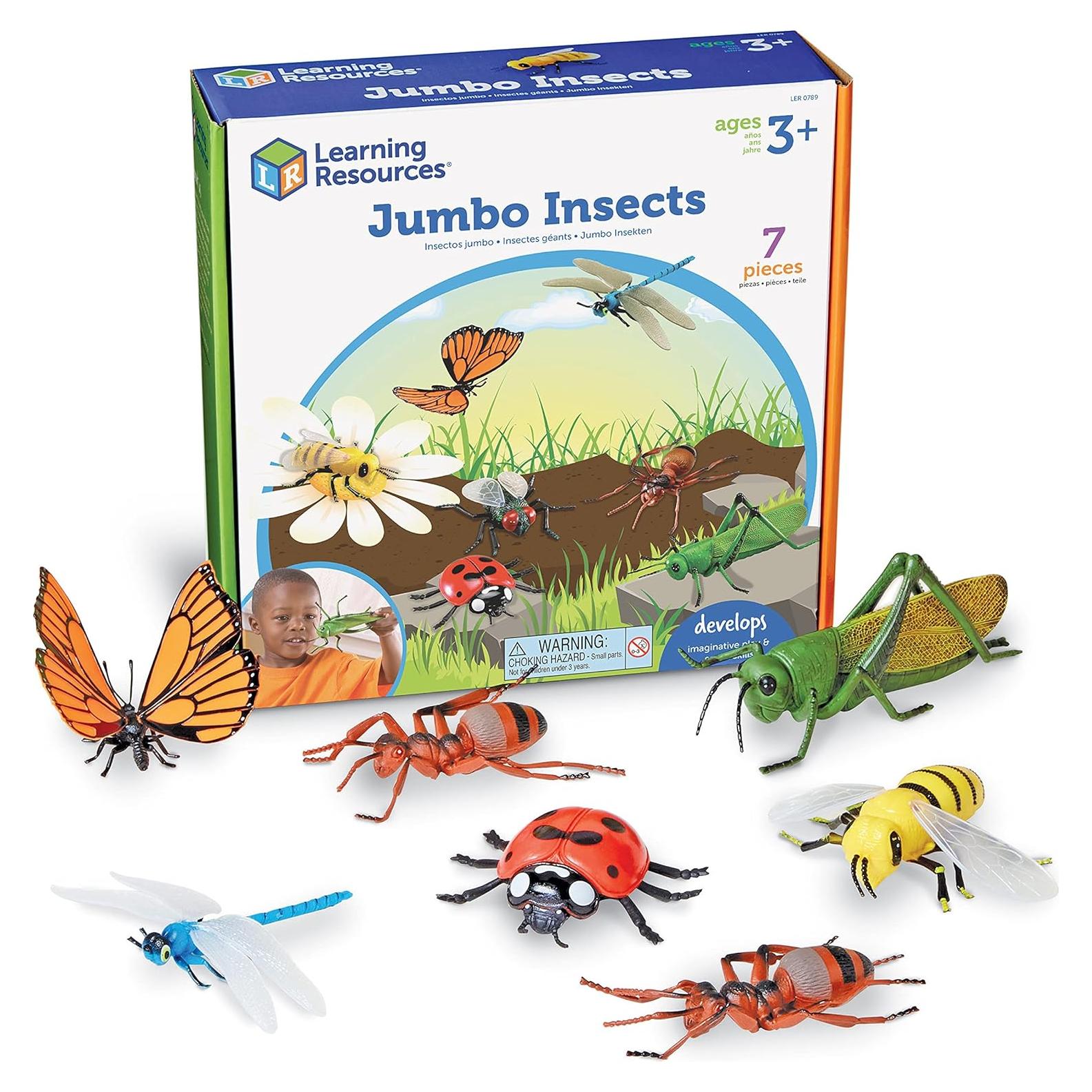 Conjunto de Insectos Jumbo Learning Resources - 7 Piezas