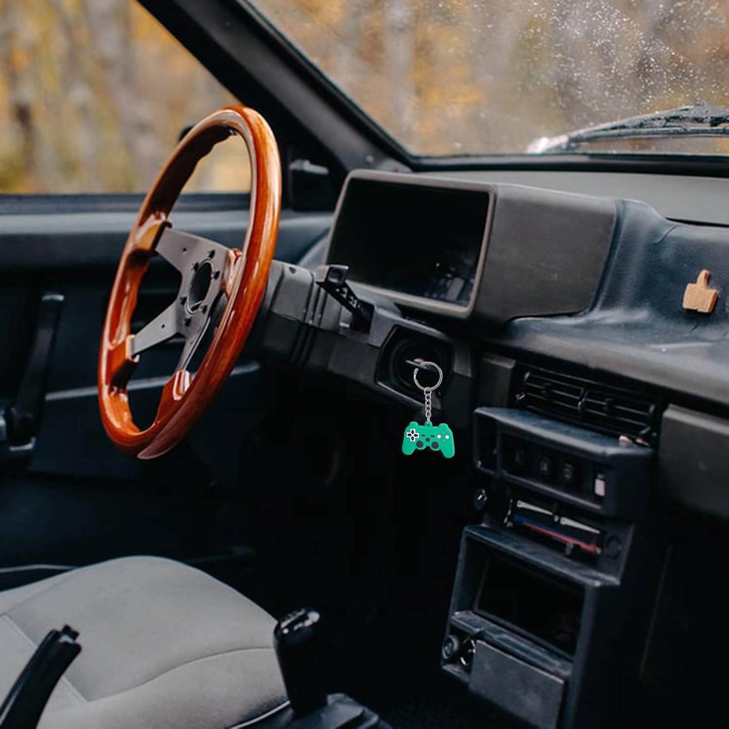 Llavero de Controlador de Juego PVC 18 Piezas 9 Colores