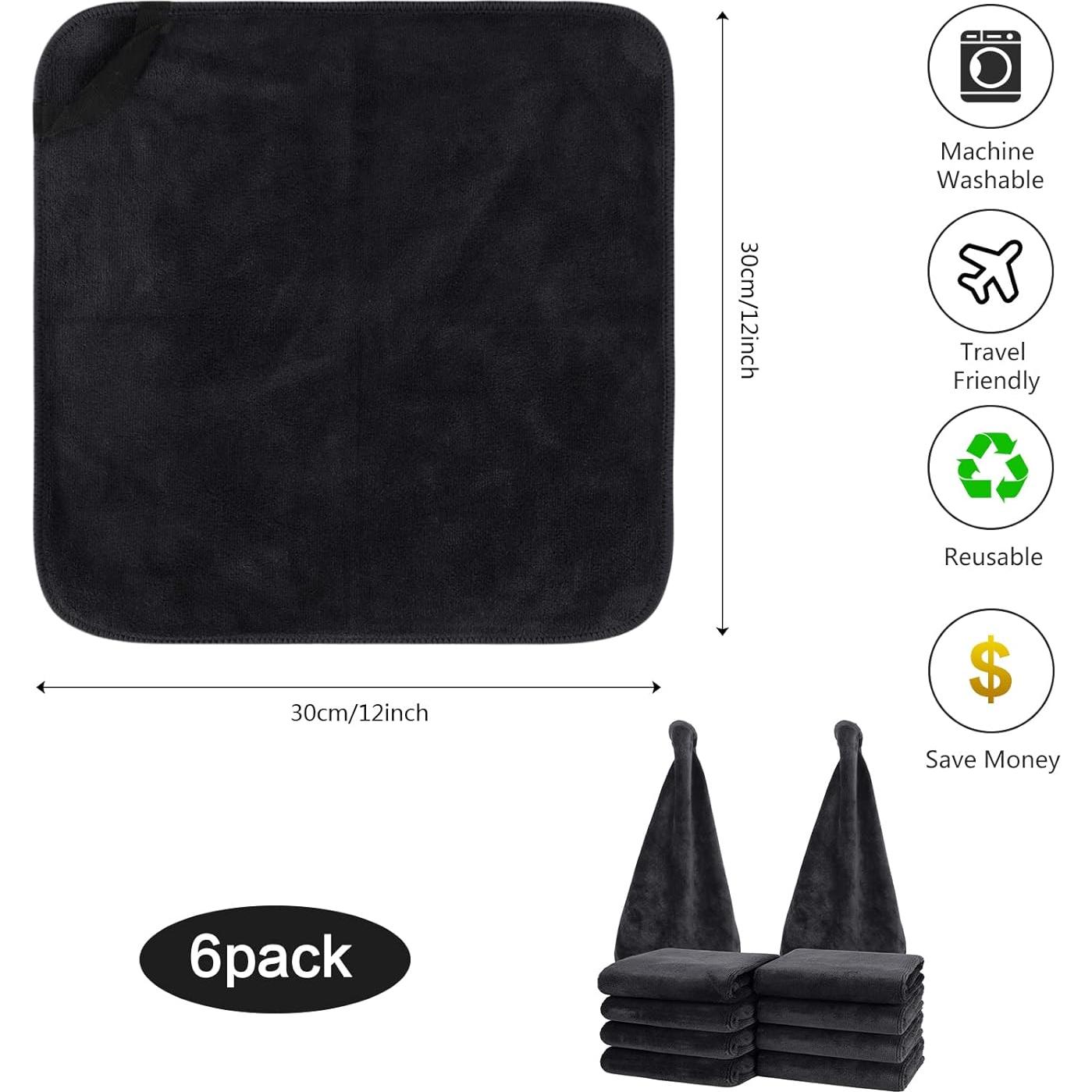 Paños Faciales de Microfibra SINLAND 30x30cm 10 Unidades