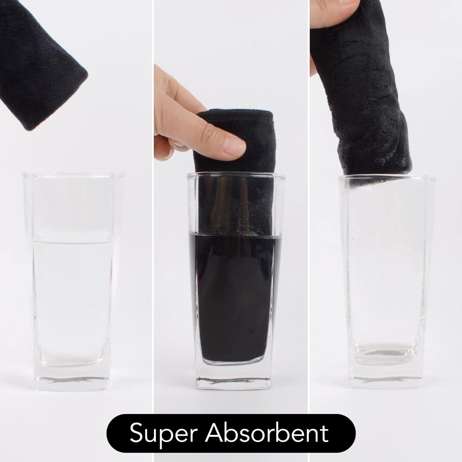 Paños Faciales de Microfibra SINLAND 30x30cm 10 Unidades