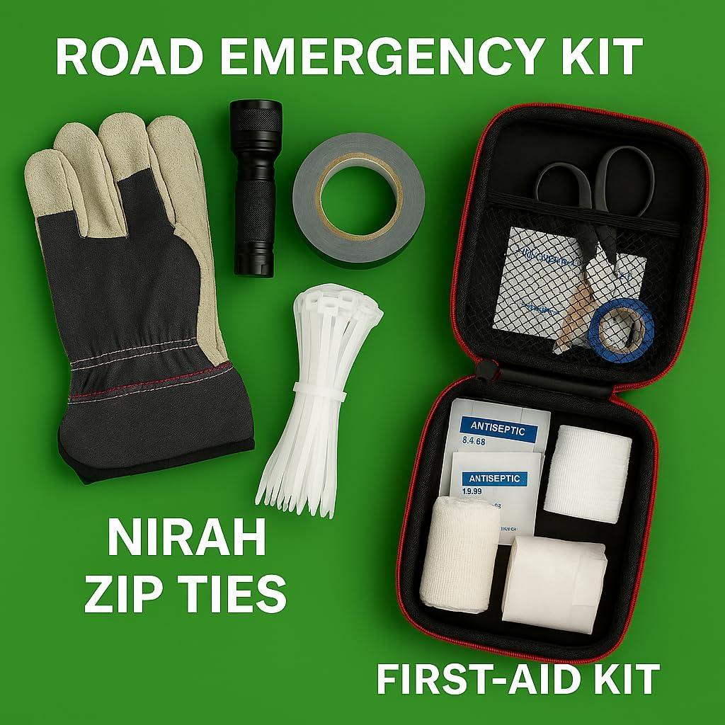 Bridas Transparentes Nirah 10 cm - 100 Piezas, 8.16 kg Resistencia