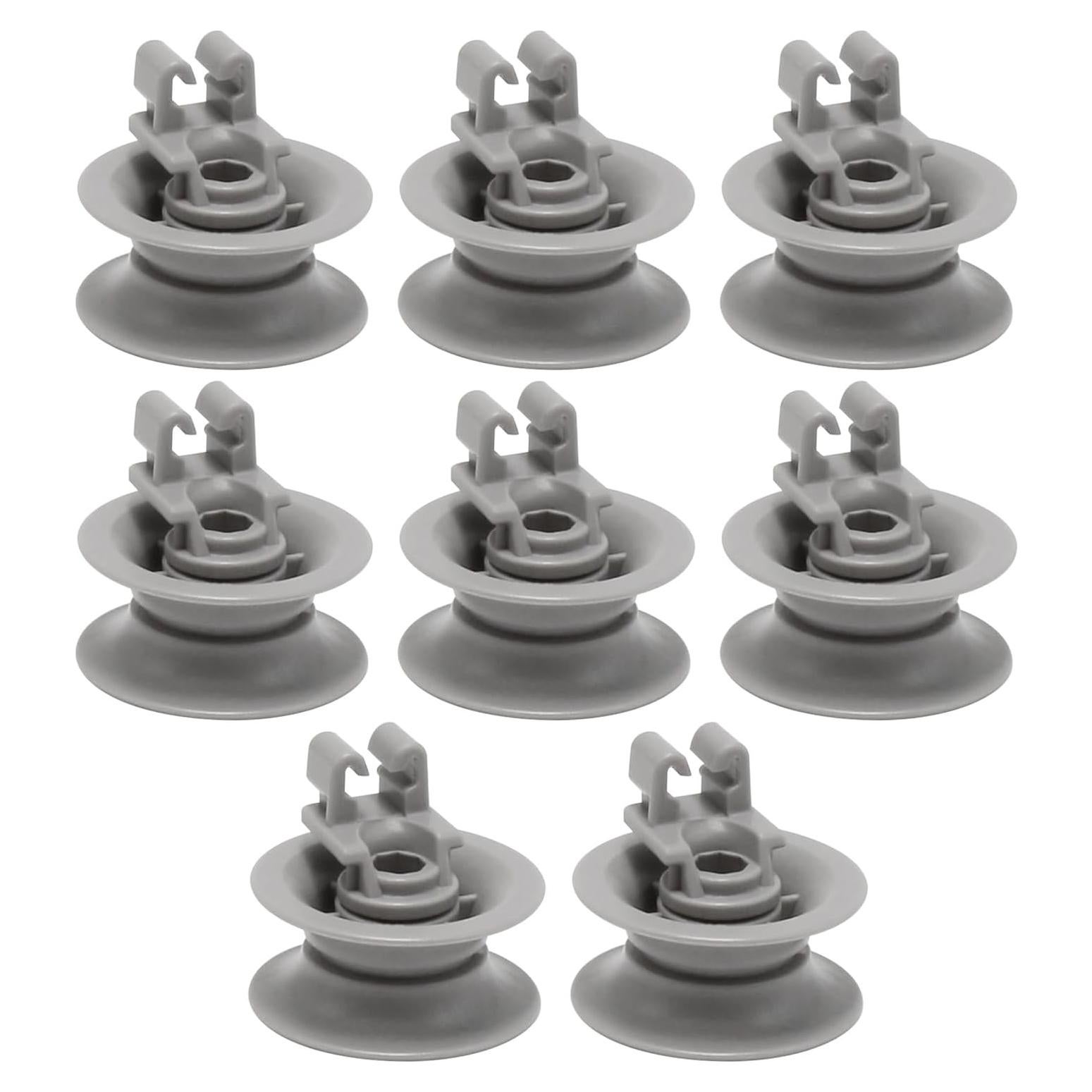 Conjunto de Ruedas para Estante Superior Bosch 8 Pcs Gris