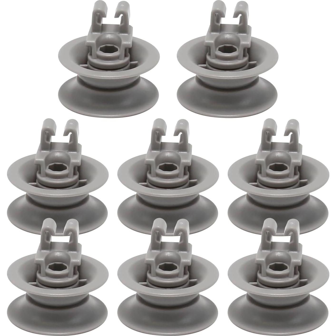 Conjunto de Ruedas para Estante Superior Bosch 8 Pcs Gris