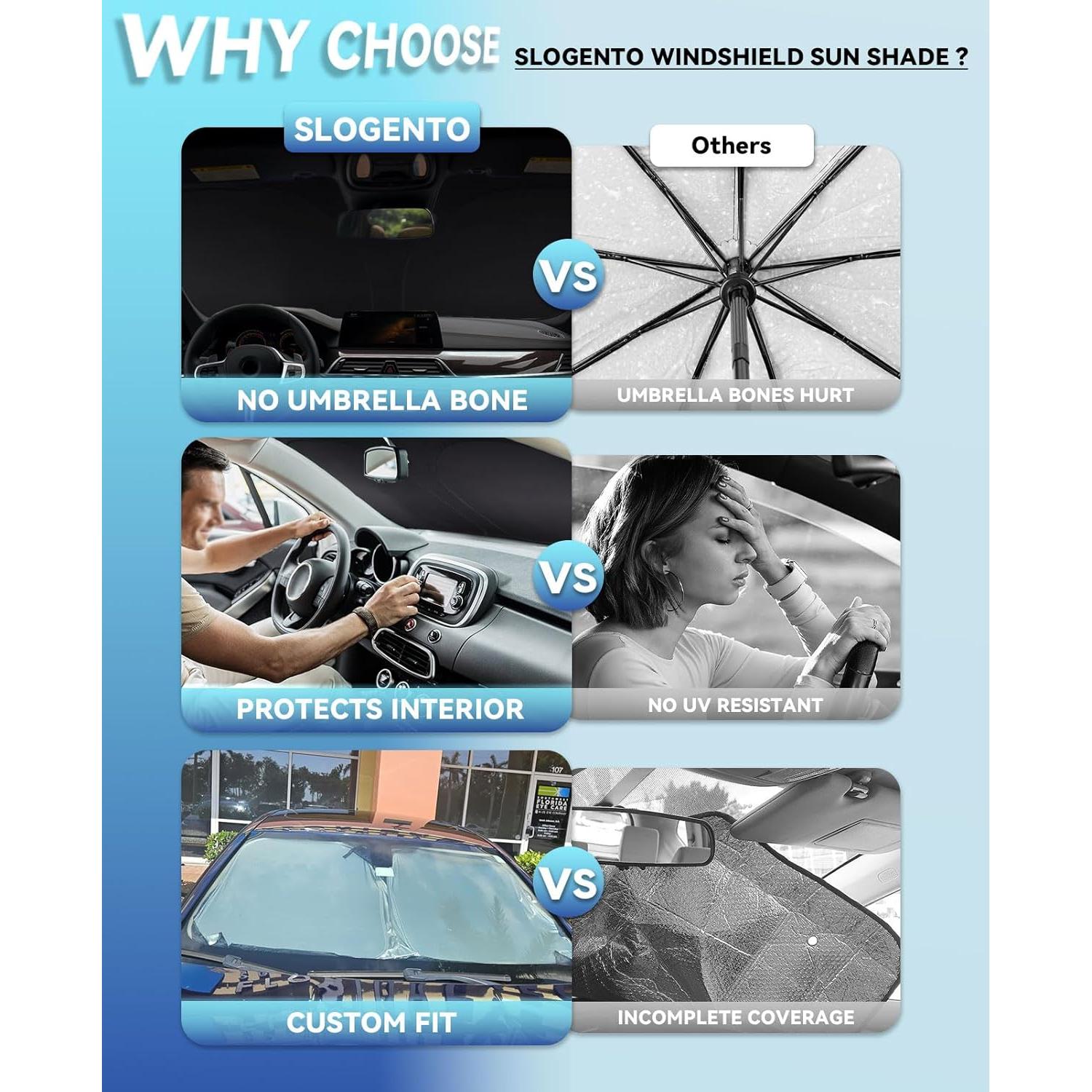 Sombrilla para Parabrisas SLOGENTO Toyota Corolla 2009-2013