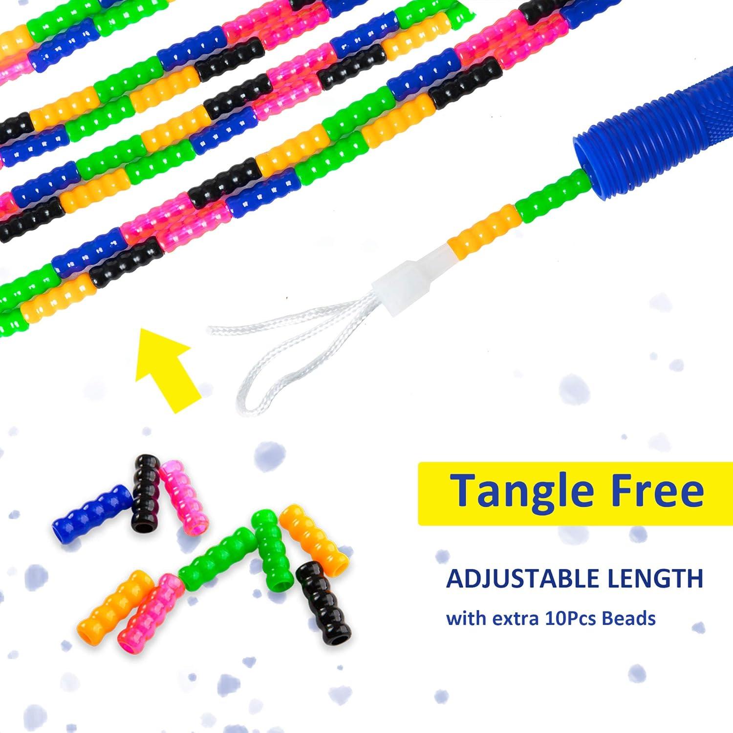 Cuerda de Salto Doble Holandesa Hipeakboo 4.88 m Paquete de 2