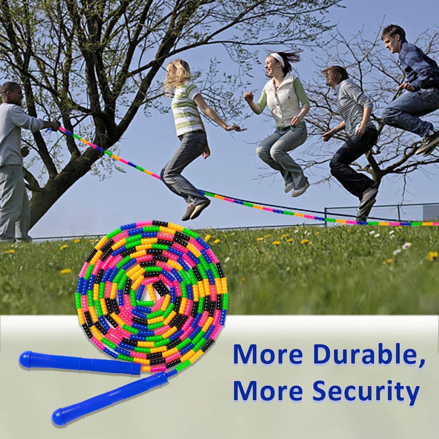 Cuerda de Salto Doble Holandesa Hipeakboo 4.88 m Paquete de 2