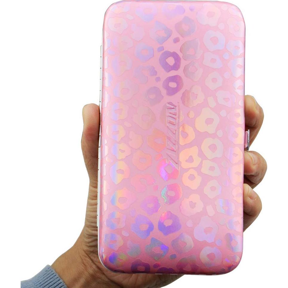 Set de Manicura y Pedicura ZIZZON 12 Piezas Estuche Rosa