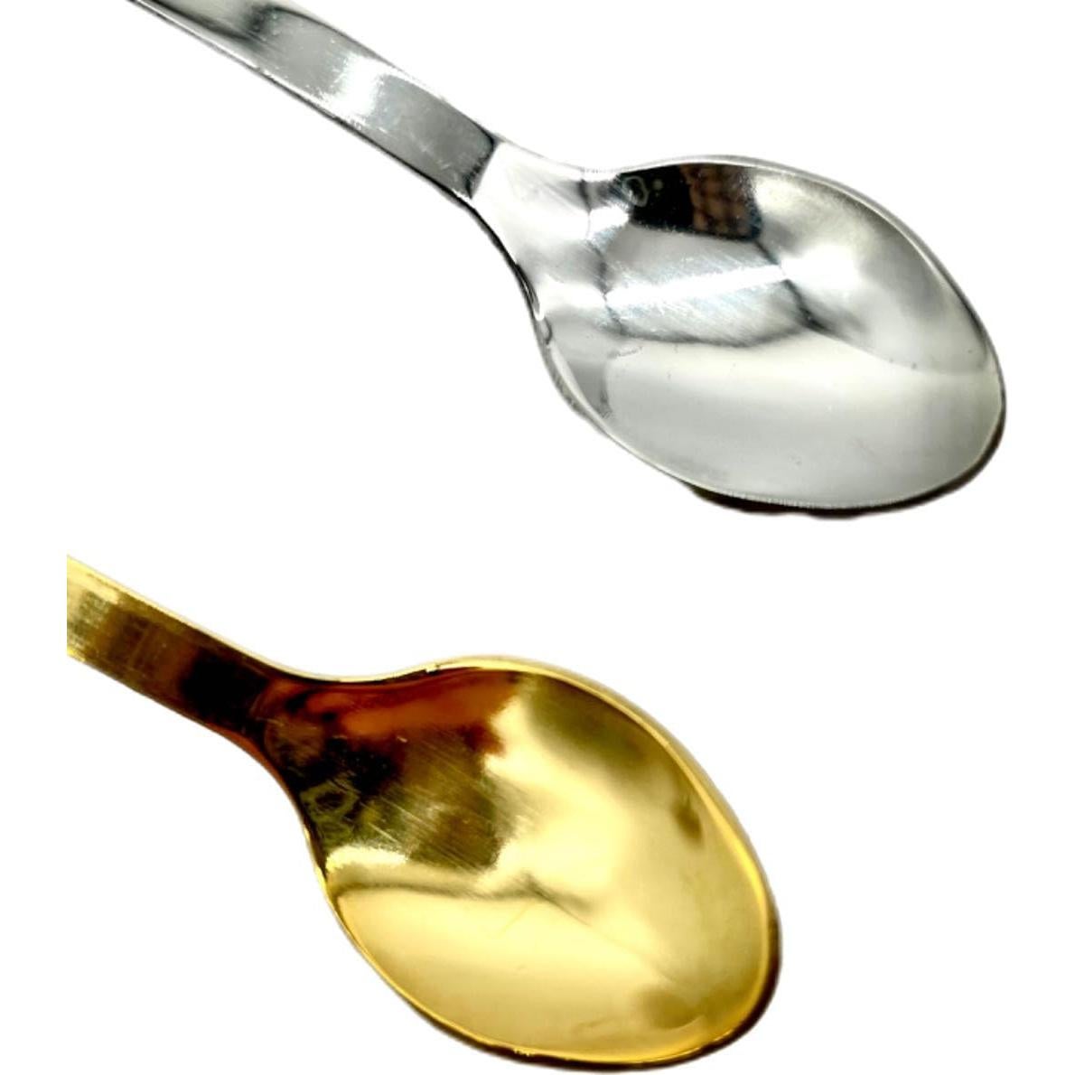 Cuchara de Gato Mini 4PCS Acero Inoxidable Lmlliang