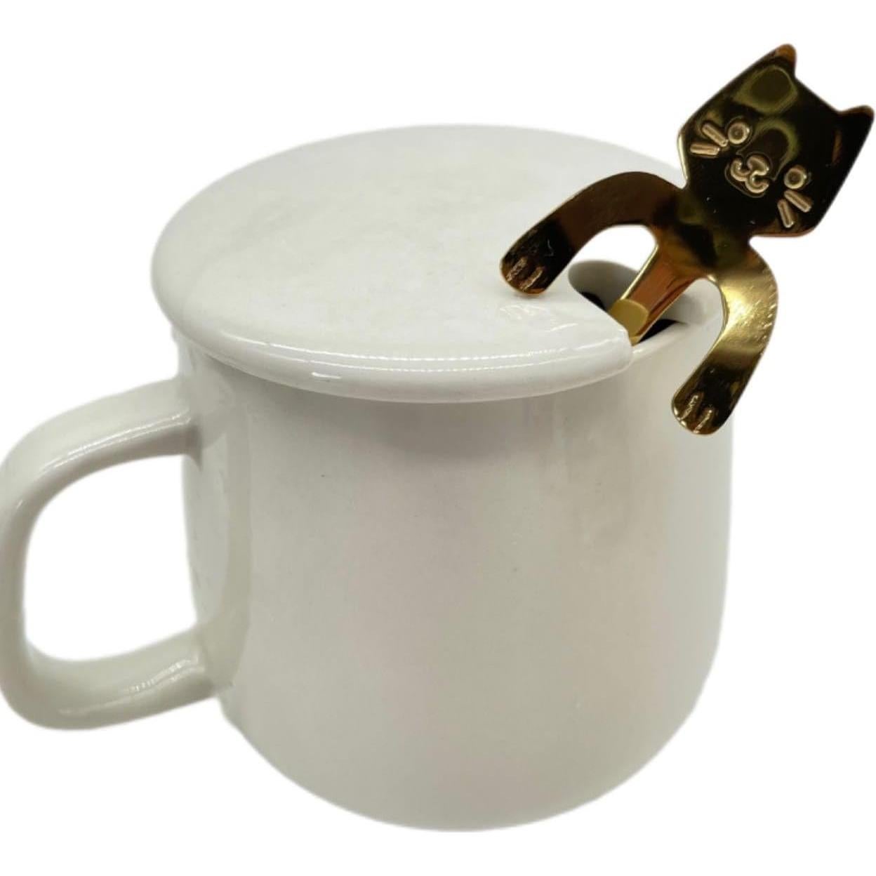 Cuchara de Gato Mini 4PCS Acero Inoxidable Lmlliang