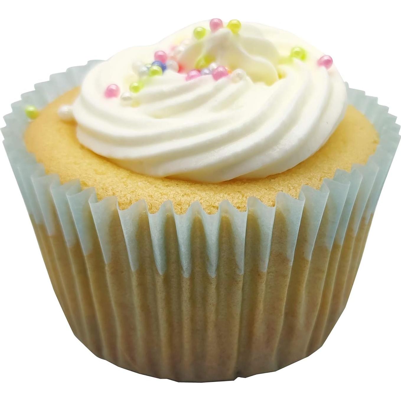 Forros para Cupcakes Mombake Azul Estándar 100 Unidades