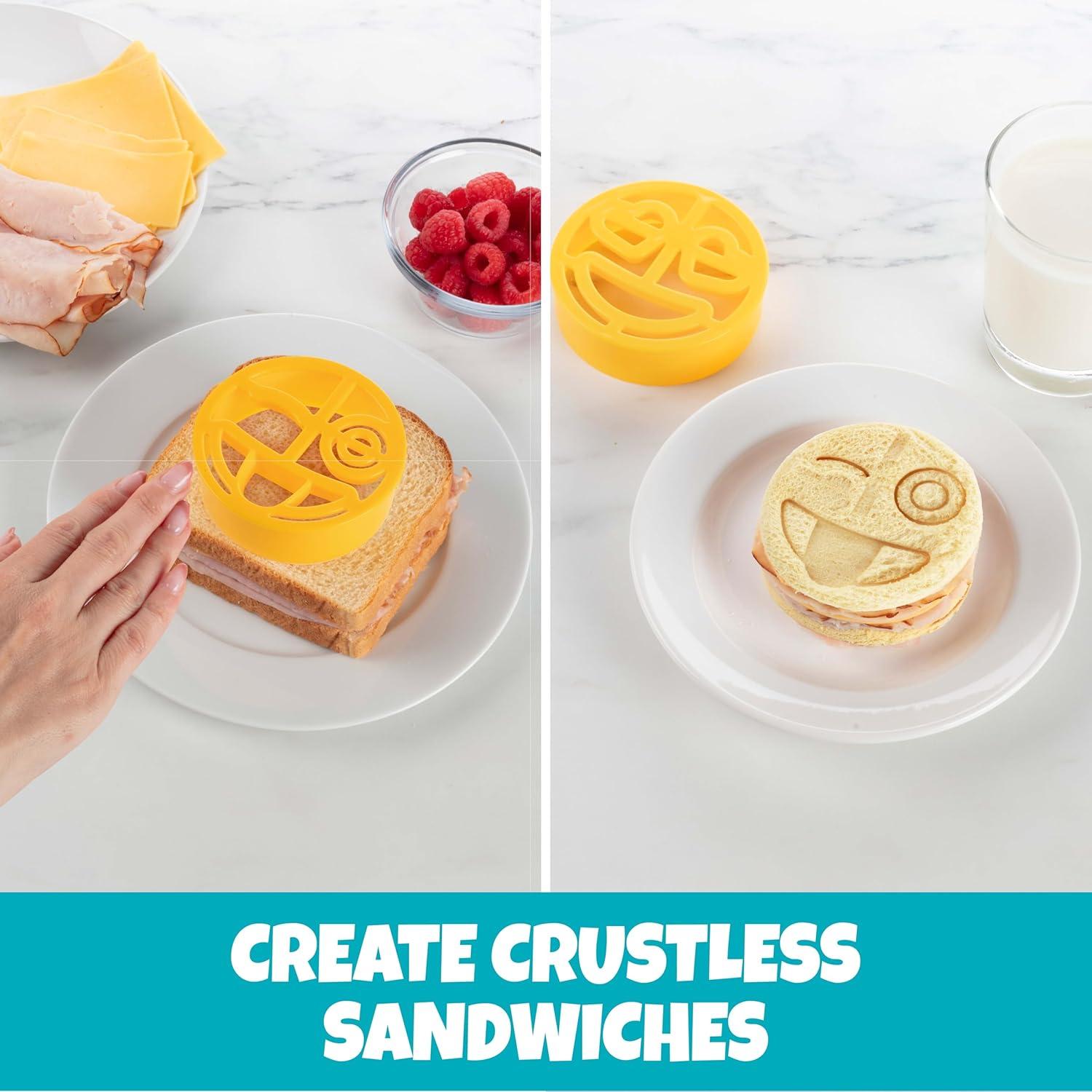 Cortadores de Sándwich Emoji Bentology - Set de 4 Formas