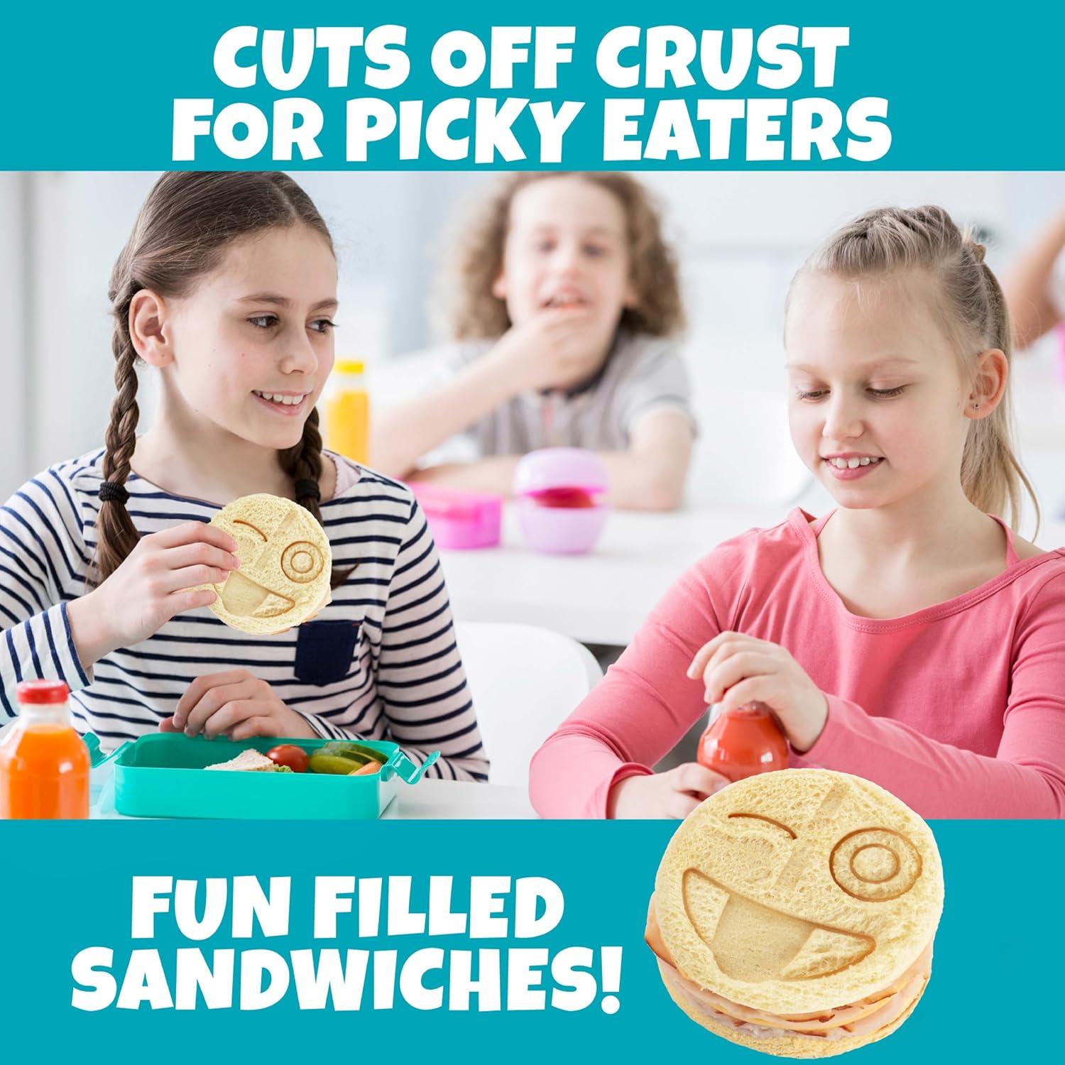 Cortadores de Sándwich Emoji Bentology - Set de 4 Formas