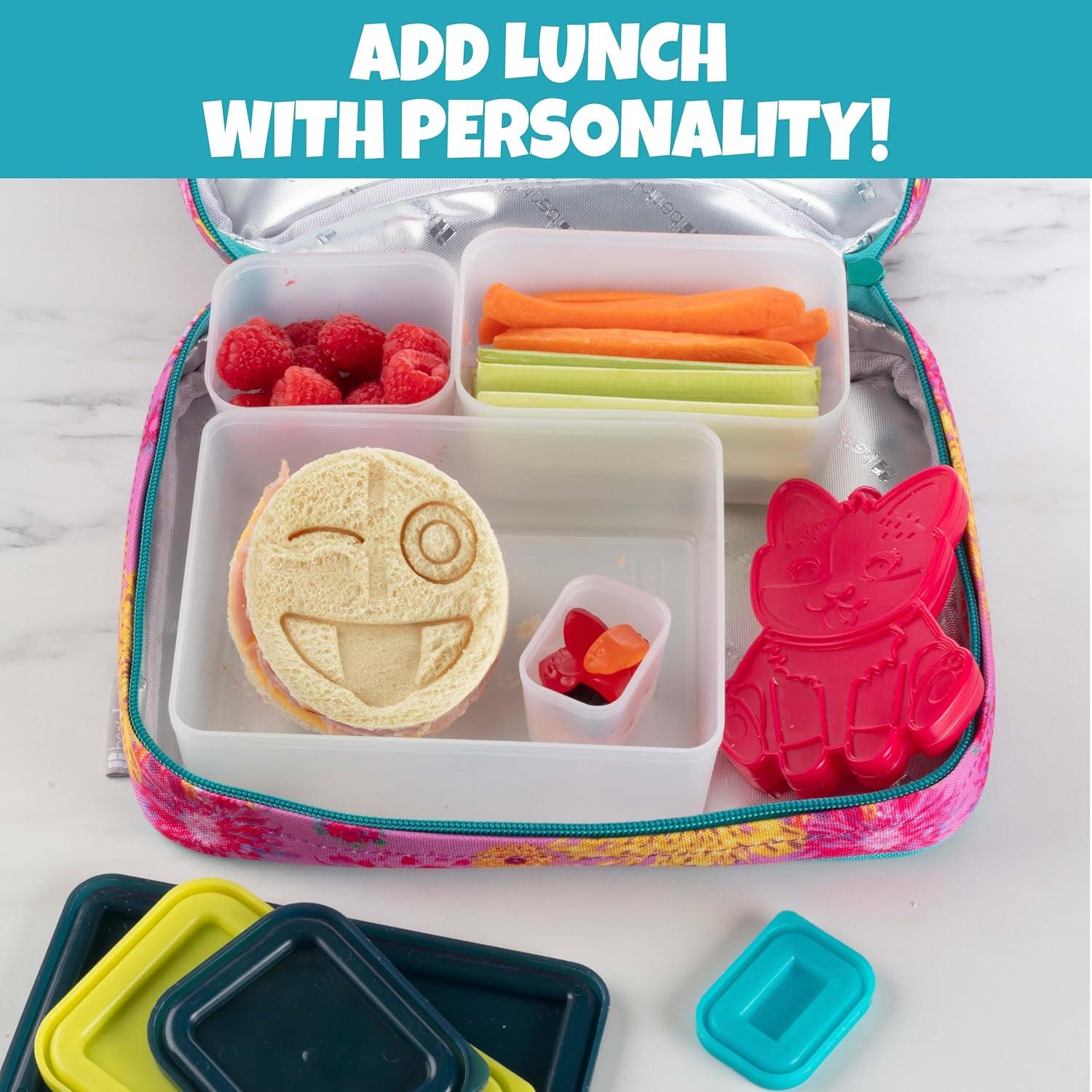 Cortadores de Sándwich Emoji Bentology - Set de 4 Formas