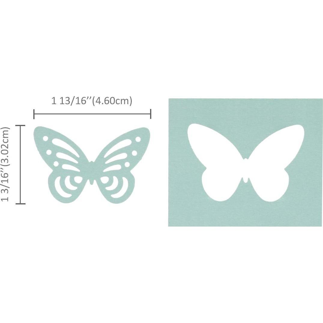 Troqueladora Bira Craft Mariposa 4.6 x 3.0 cm para Scrapbooking